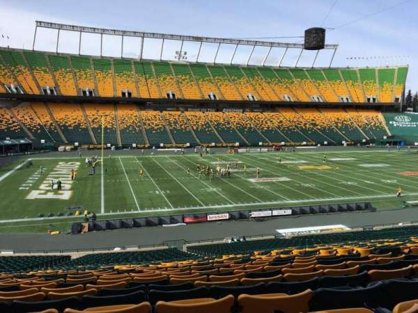Commonwealth Stadium, Edmonton, bloc: Y, rangée: 35, place: 10