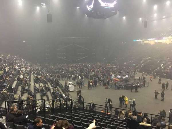 Accor Arena, bloc: Gradin T, rangée: 9, place: 5