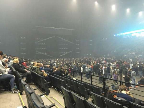 Accor Arena, bloc: Gradin R, rangée: 23, place: 30