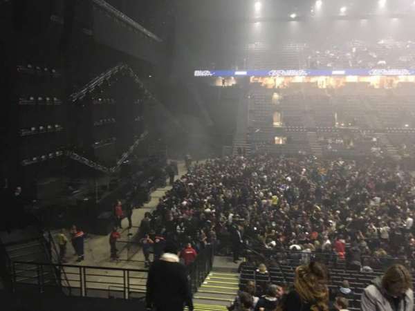 Accor Arena, bloc: Gradin N, rangée: 10, place: 25