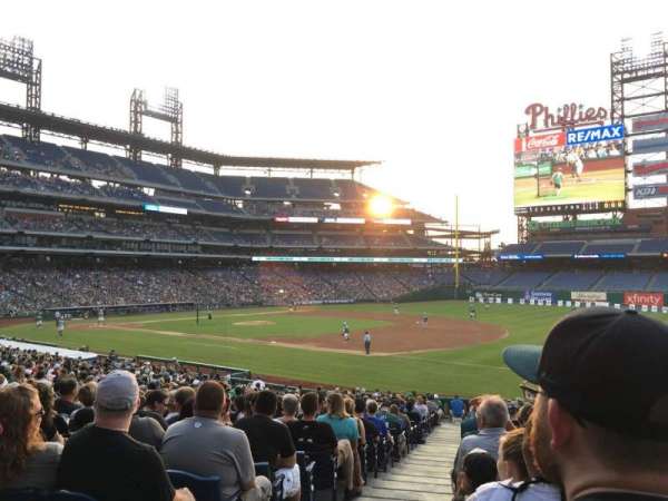 Citizens Bank Park, bloc: 112, rangée: 31, place: 18