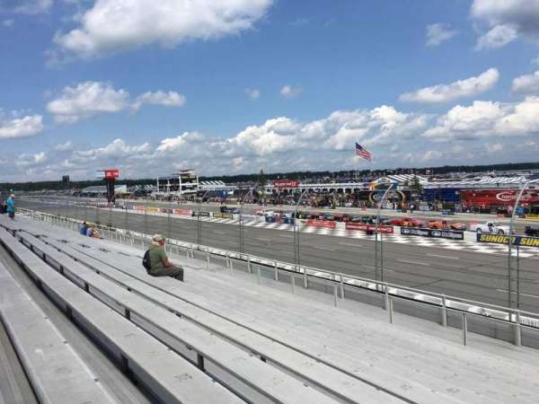 Pocono Raceway, bloc: 109, rangée: 17, place: 25