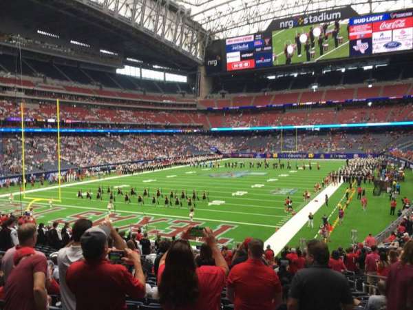 NRG Stadium, bloc: 134, rangée: Bb, place: 8