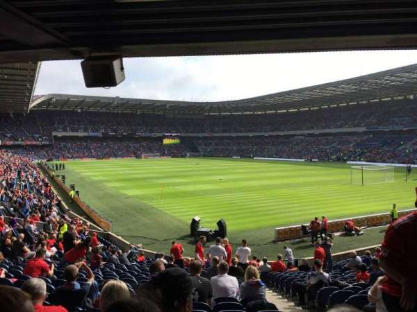 Murrayfield Stadium, bloc: N15, rangée: Y, place: 28