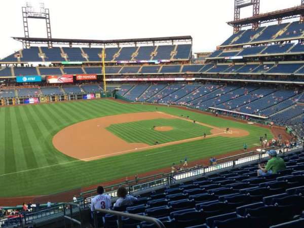 Citizens Bank Park, bloc: 231, rangée: 8, place: 1