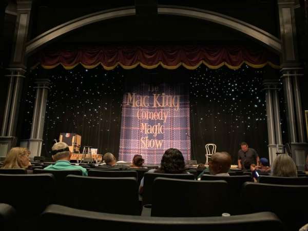 Harrah's Showroom at Harrah's Las Vegas, bloc: Center, rangée: Hhh, place: 10