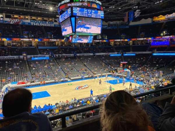 Paycom Center, bloc: 224, rangée: B, place: 18