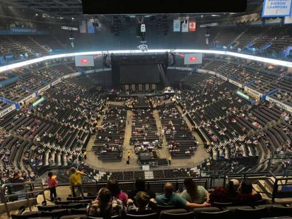 Paycom Center, bloc: 301, rangée: M, place: 11