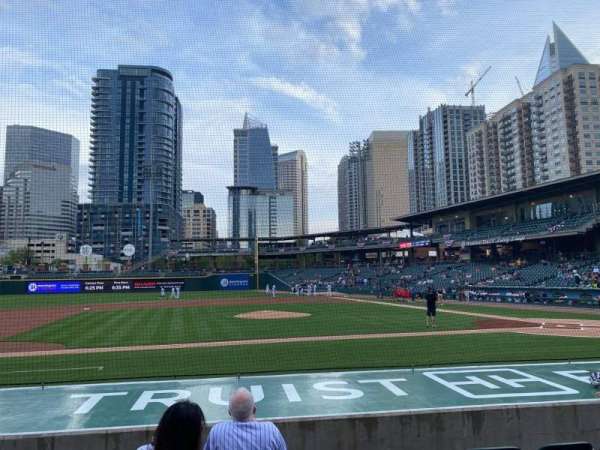 Truist Field, bloc: 115, rangée: J, place: 9