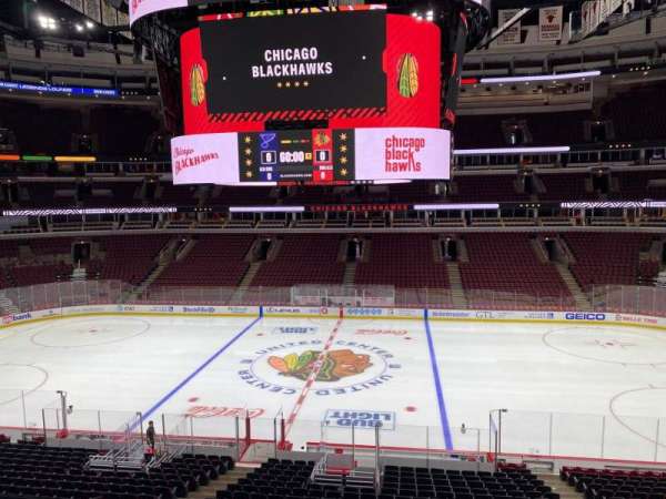 United Center, bloc: 234, rangée: 2, place: 9