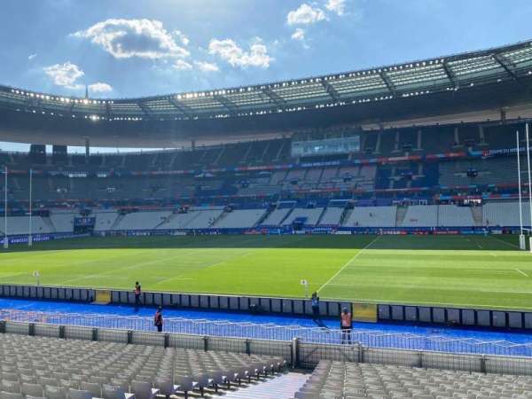 Stade de France, bloc: H1, rangée: 22, place: 3