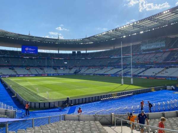 Stade de France, bloc: J4, rangée: 20, place: 18
