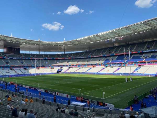 Stade de France, bloc: X8, rangée: 25, place: 4