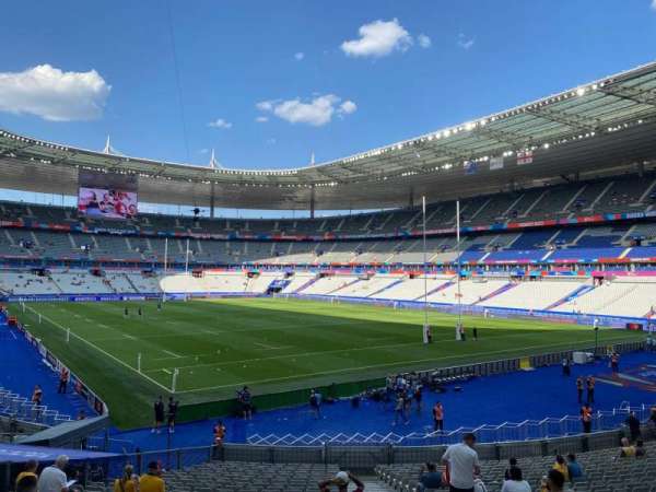 Stade de France, bloc: Y4, rangée: 25, place: 22