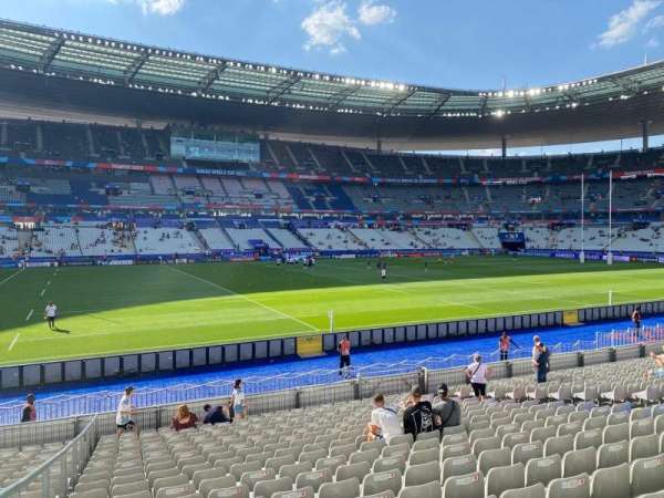 Stade de France, bloc: D2, rangée: 21, place: 2