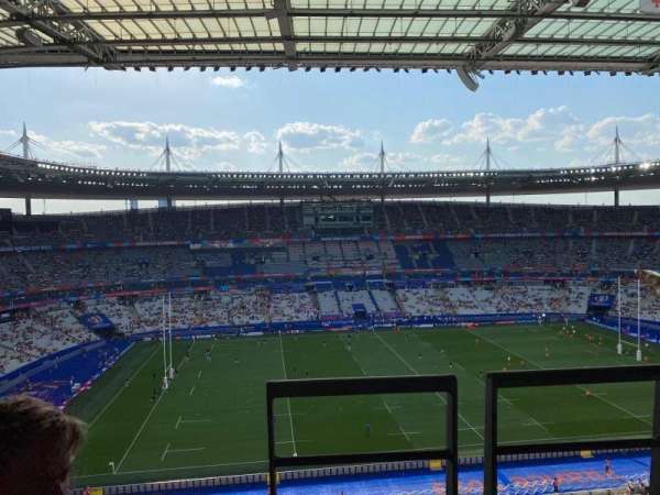 Stade de France, bloc: D7, rangée: 69, place: 21