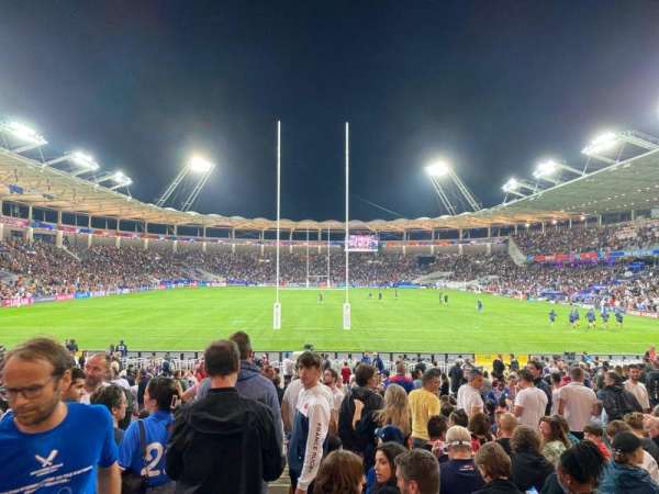Stadium de Toulouse, bloc: 7, rangée: 27, place: 117