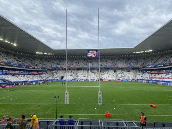 Stade de Bordeaux, bloc: 23, rangée: 11, place: 4