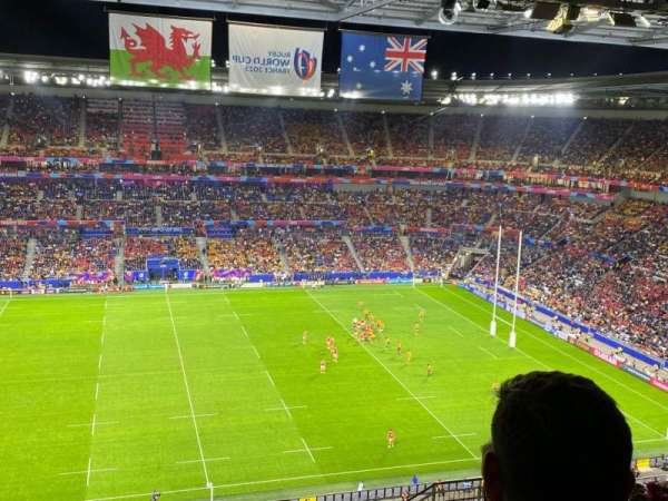 Parc Olympique Lyonnais, bloc: 434, rangée: 17, place: 170