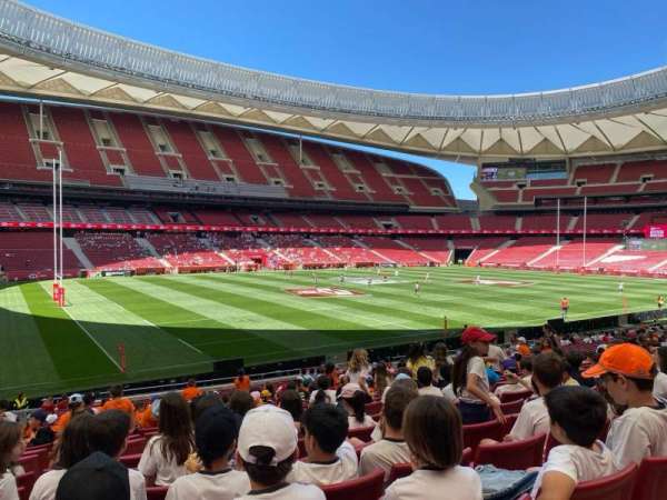 Estadio Metropolitano, Madrid, bloc: 125, rangée: 25, place: 25