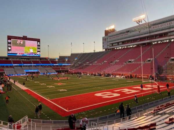 Rice-Eccles Stadium, bloc: N27, rangée: 18, place: 14