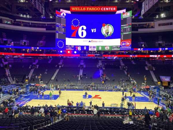 Xfinity Mobile Arena, bloc: C1, rangée: 2, place: 7