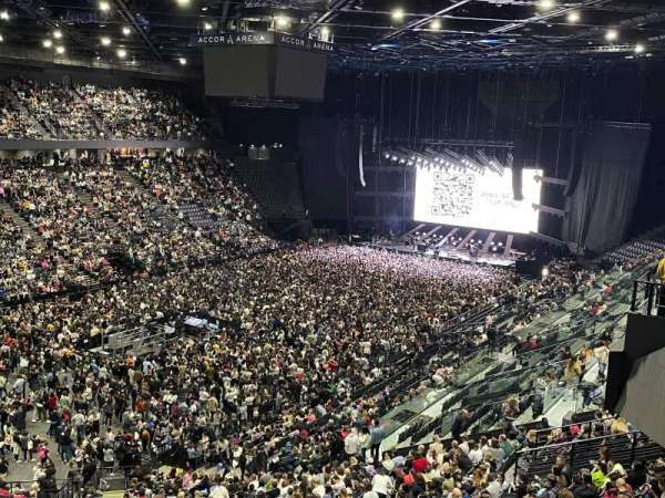 Accor Arena, bloc: Balcon C, rangée: 87, place: 14