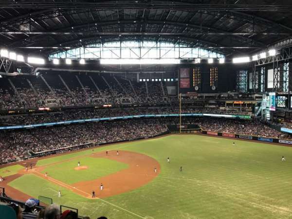 Chase Field, bloc: 304, rangée: 12, place: 1