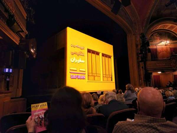 Todd Haimes Theatre, bloc: Orchestra L, rangée: F, place: 11