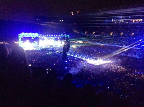 Soldier Field, bloc: 332, rangée: 11, place: 8