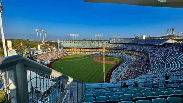 Dodger Stadium, bloc: 61RS, rangée: JJ, place: 12