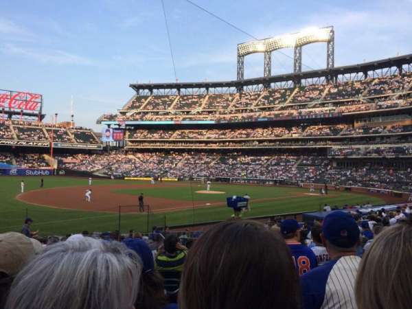 Citi Field, bloc: 125, rangée: 18, place: 12