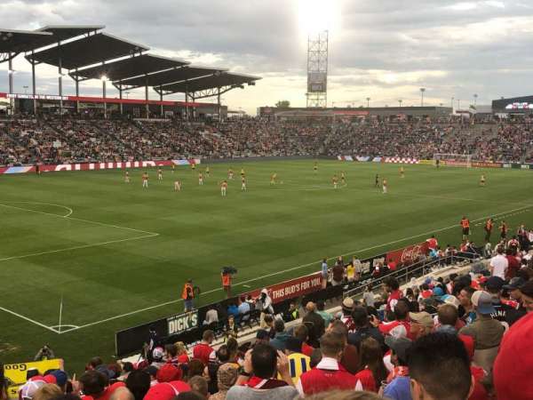 Dick's Sporting Goods Park, bloc: 134, rangée: 19, place: 22