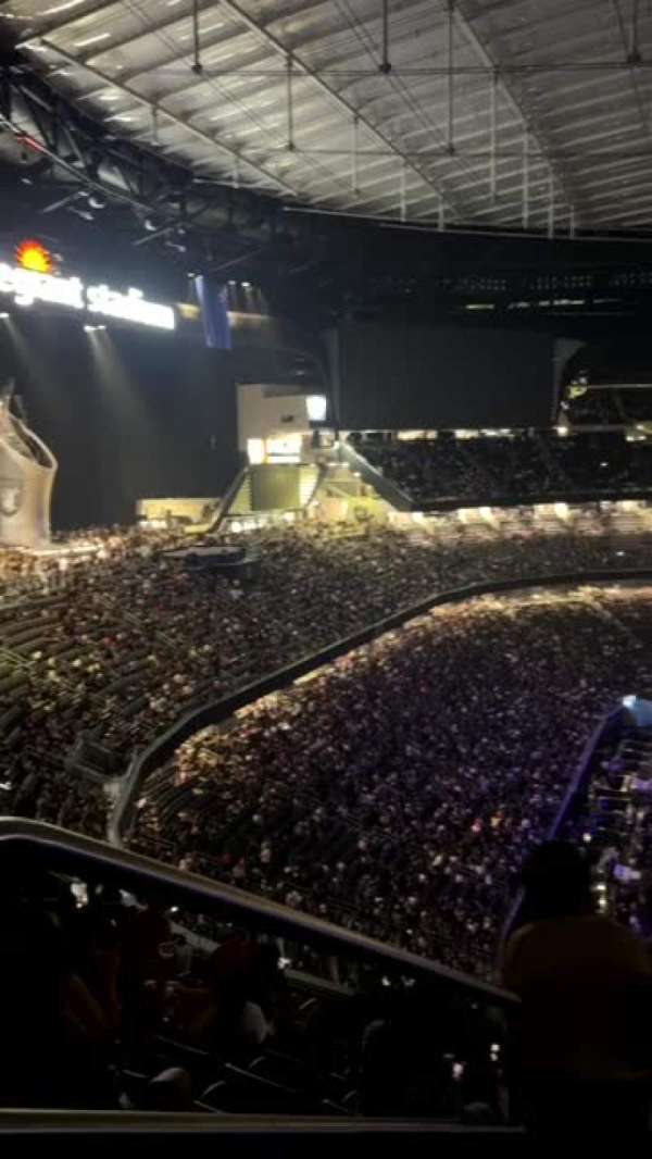 Allegiant Stadium, bloc: 342, rangée: 9, place: 22