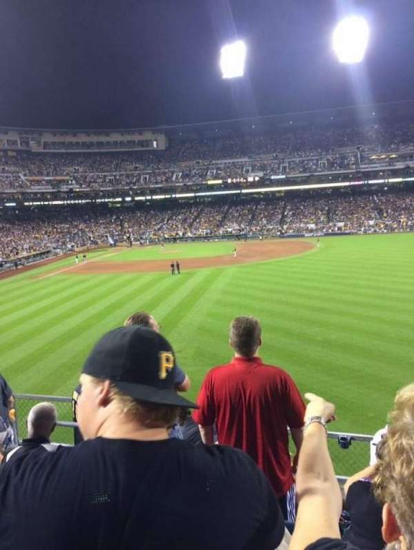 PNC Park, bloc: 144, rangée: G