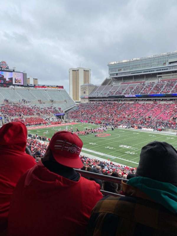 Ohio Stadium, bloc: 12B, rangée: 2, place: 24