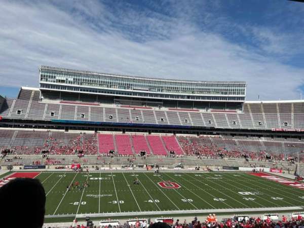 Ohio Stadium, bloc: 22B, rangée: 2, place: 24