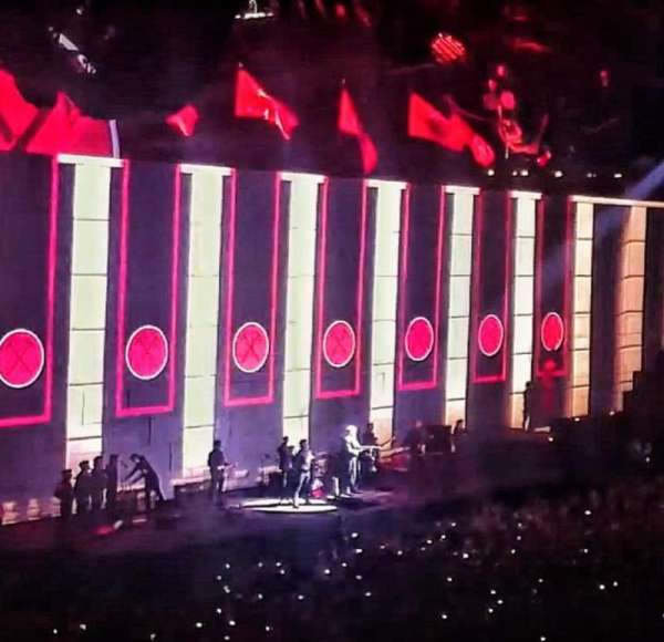 Accor Arena, bloc: Gradin P, rangée: 9, place: 5