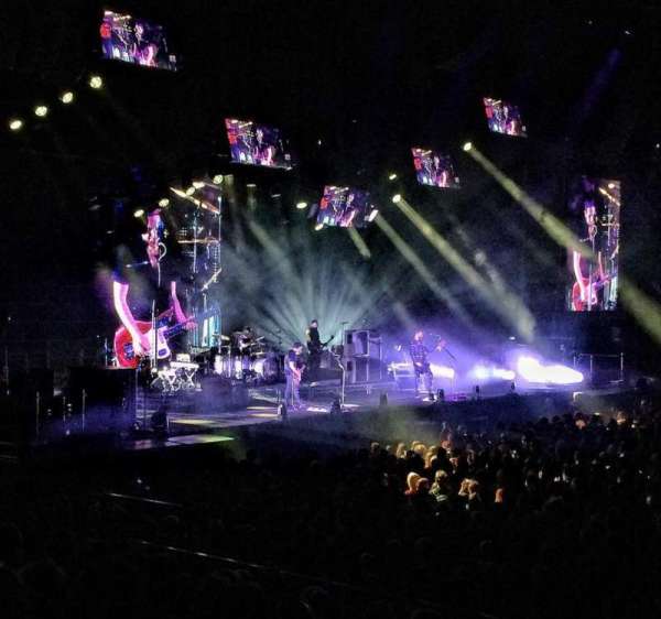 Accor Arena, bloc: Gradin O, rangée: 19, place: 10