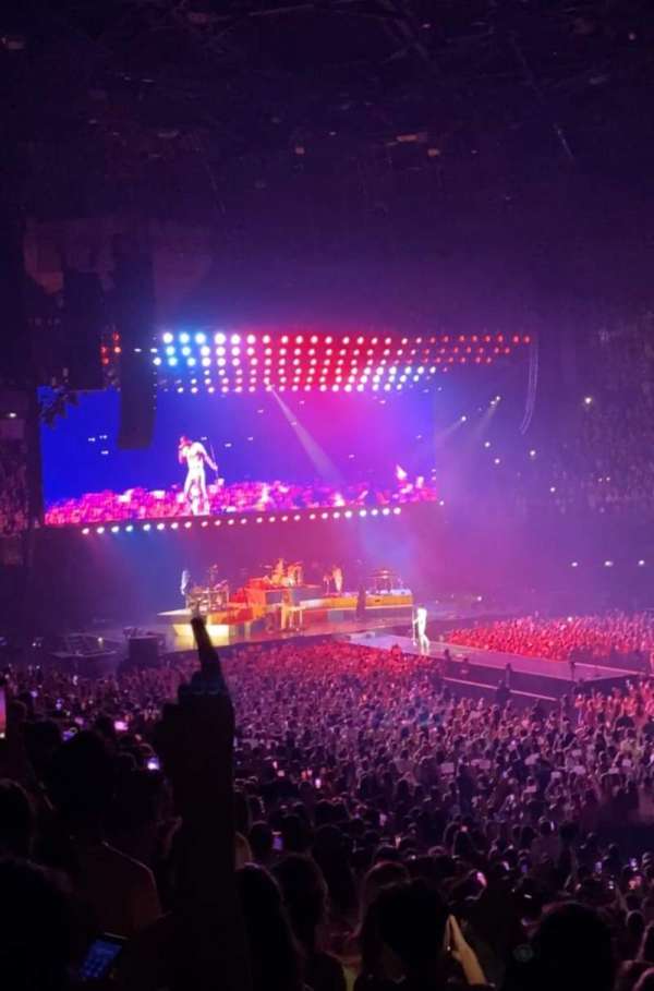 Accor Arena, bloc: Gradin R, rangée: 10, place: 6