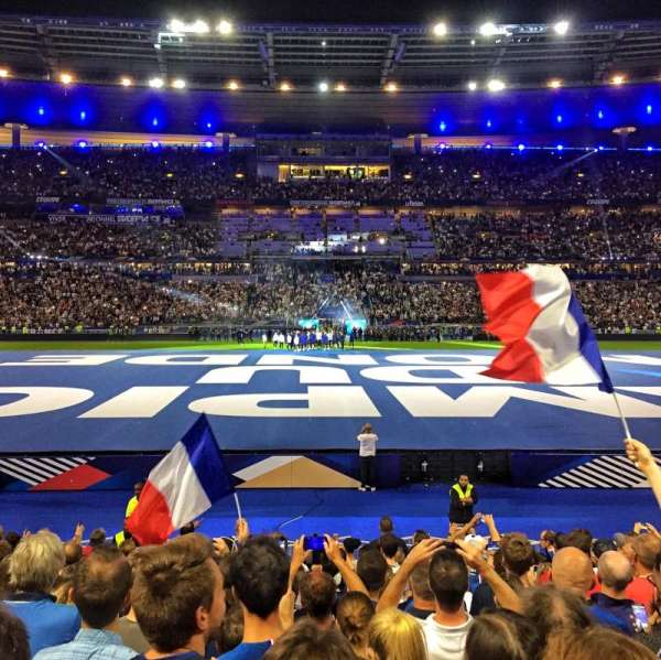 Stade de France, bloc: G5, rangée: 15, place: 9