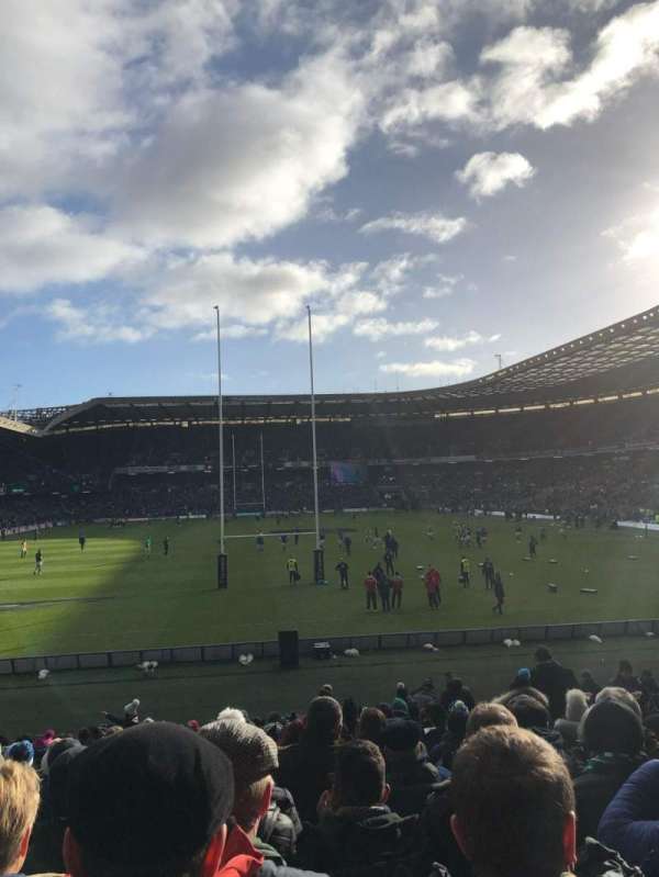Murrayfield Stadium, bloc: N7, rangée: Y, place: 21