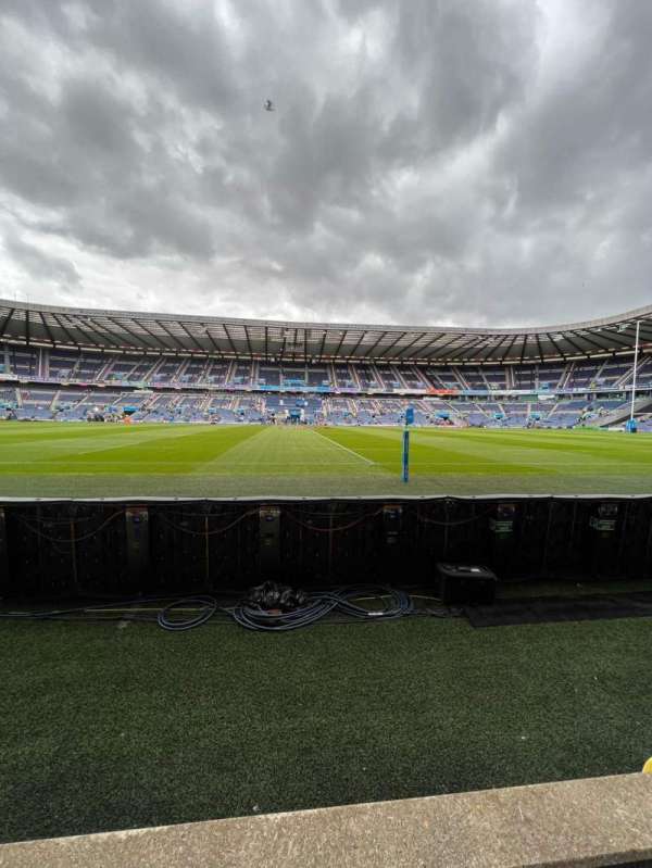 Murrayfield Stadium, bloc: E9, rangée: B, place: 20