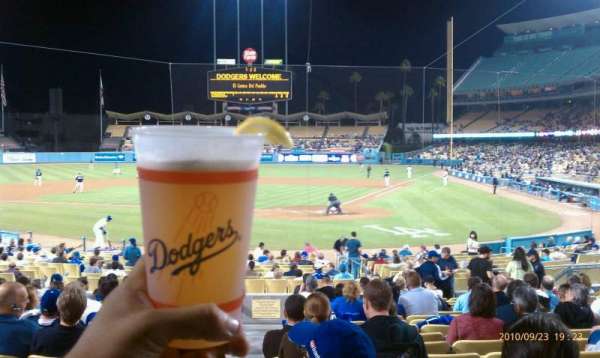 Dodger Stadium, bloc: 5FD, rangée: s, place: 12