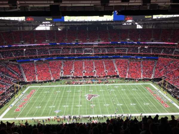 Mercedes-Benz Stadium, bloc: 340, rangée: 31, place: 9