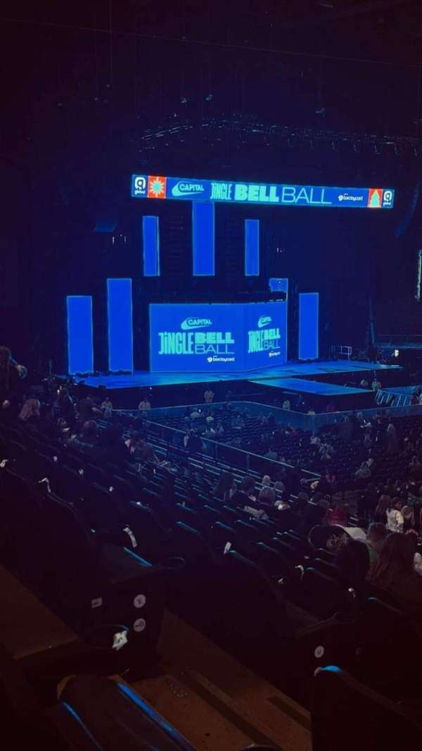 The O2, London, bloc: 103, rangée: X, place: 112-113