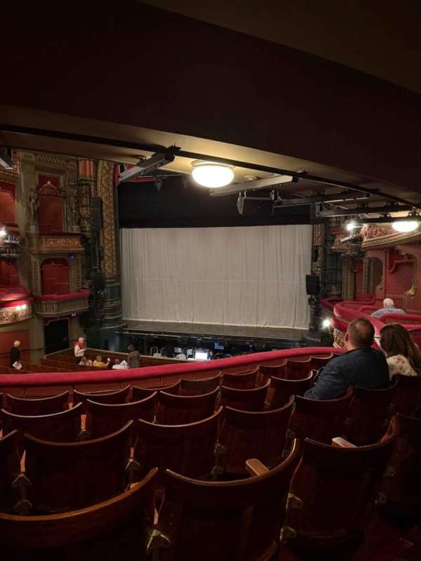 Leeds Grand Theatre, bloc: Dress Circle, rangée: F, place: 7