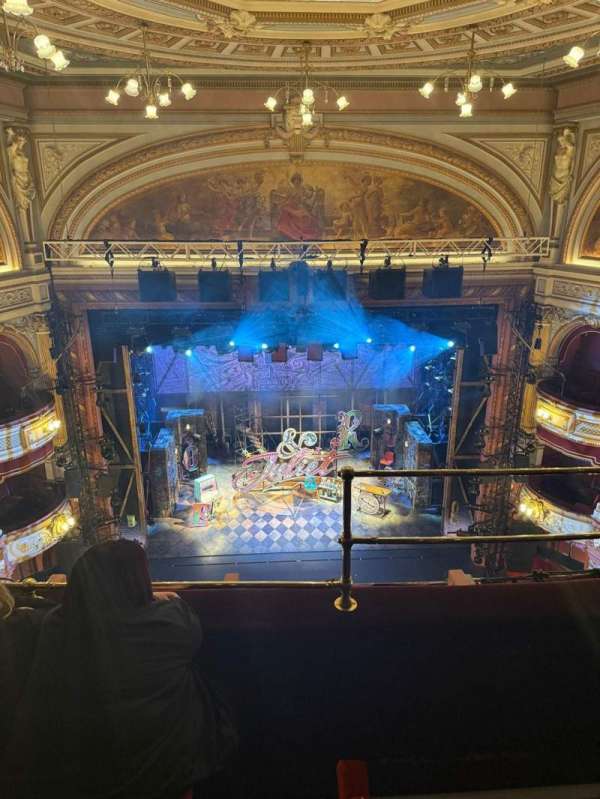Alhambra Theatre, Bradford, bloc: Upper Circle, rangée: C, place: 20