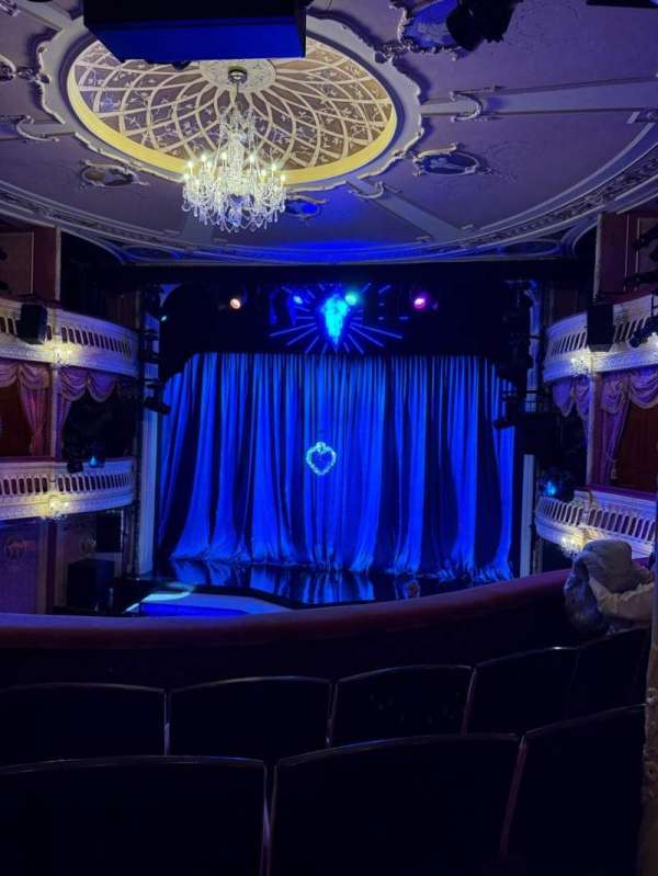 Criterion Theatre, bloc: Dress Circle, rangée: D, place: 10