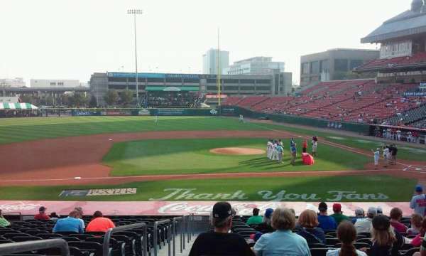 Sahlen Field, bloc: 111, rangée: U, place: 18